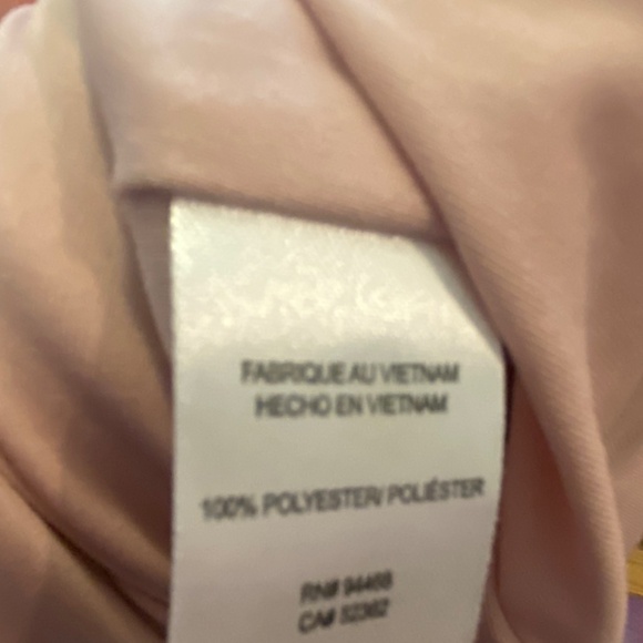 Avec Les Filles Petal Pink Knee Length High Low Flounce Dress -  Size 6 - Picture 8 of 12